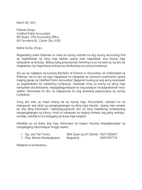 Paano magsulat ng Liham Salamat sa Scholarship .